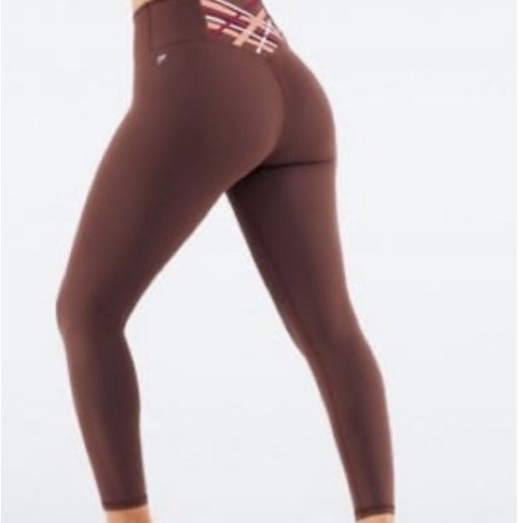 Fabletics- Boost PowerHold® High-Waisted 7/8 Legging - Brown - 3x - Picture 1 of 4